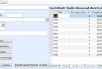 Basic Business Accounting Database | Template Database in Small Business Access Database Template
