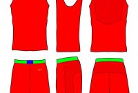 Basketball Uniform Template Jersey, Nike Basketball S, Red inside Blank Basketball Uniform Template