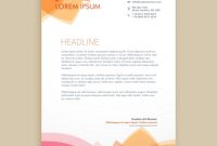 Beautiful Letterhead Design | Free Vector with Free Online Business Letterhead Templates