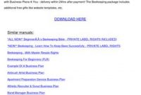 Beekeeping Business Planpreciouspaulson – Issuu with Acupuncture Business Plan Template