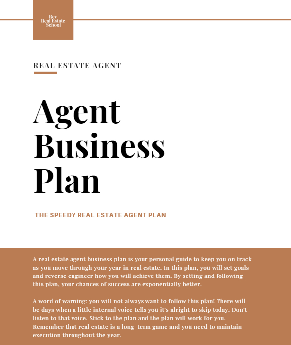 Best 10 Step Real Estate Agent Business Plan Template [Free throughout Real Estate Agent Business Plan Template Free
