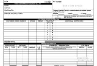 Bill Of Lading Form Template: Free Download, Create, Fill regarding Blank Bol Template