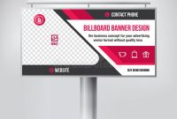 Billboard Design, Template Banner For Outdoor Advertising intended for Outdoor Banner Design Templates