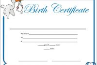 Birth6 | Birth Certificate Template, Birth Certificate inside Baby Death Certificate Template