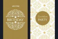 Birthday Card Template Free Download Elegant Birthday Card throughout Greeting Card Layout Templates