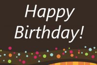Birthday – Office in Birthday Card Publisher Template