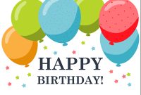 Birthday – Office pertaining to Birthday Card Publisher Template