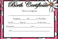 Blank-Baby-Birth-Certificates-Free-Printable-Birth throughout Girl Birth Certificate Template