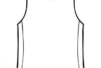 Blank Basketball Jersey Template | Basketball Jersey in Blank Basketball Uniform Template