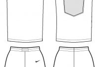 Blank Basketball Uniform Template (3 Di 2020 | Pejuang intended for Blank Basketball Uniform Template