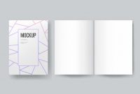 Blank Book Or Magazine Template Mockup | Free Psd File throughout Blank Magazine Template Psd