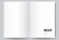 Blank Book Or Magazine Template Mockup | Free Psd File with regard to Blank Magazine Template Psd