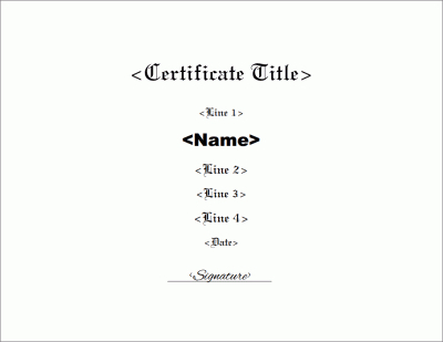Blank Borderless Certificate Template | Certificate regarding Borderless Certificate Templates