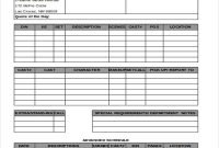 Blank Call Sheet Template (8 Di 2020 intended for Blank Call Sheet Template