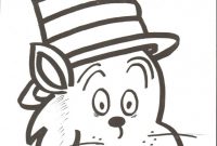 Blank Cat In The Hat Template Unique Printable Coloring with regard to Blank Cat In The Hat Template