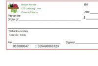 Blank Checks Template – Printable Play Checks For Kids in Blank Cheque Template Uk