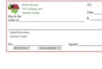Blank Checks Template – Printable Play Checks For Kids with Fun Blank Cheque Template