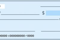 Blank Cheque Template Editable | Blank Check, Money Math within Fun Blank Cheque Template