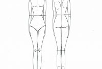 Blank Fashion Design Models In 2020 | Fashion Illustration regarding Blank Model Sketch Template