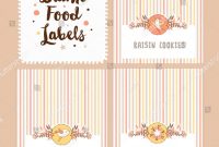 Blank Food Label Template Unique Collection Blank Food within Blank Food Label Template