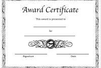 Blank-Free-Medica-Doc-Pdf-Award-Certificate-Templates-Word regarding Blank Award Certificate Templates Word