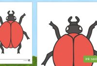 Blank Ladybird Template Activity – Maths Resources intended for Blank Ladybug Template
