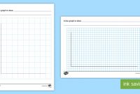 Blank Line Graph Template (Teacher Made) inside Blank Picture Graph Template