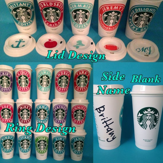 Blank Or Custom Starbucks Coffee Cup Reusable Bpa Free throughout Starbucks Create Your Own Tumbler Blank Template