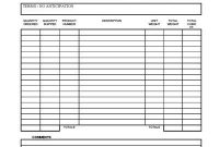 Blank Packing List Template – Download In Microsoft Word with regard to Blank Packing List Template