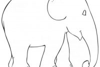 Blank Printable Zentangle Templates  | Elephant Template with regard to Blank Elephant Template