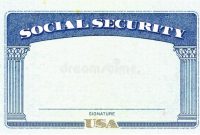 Blank Social Security Card Template Download (6) – Templates throughout Blank Social Security Card Template Download