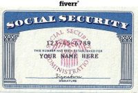 Blank Social Security Card Template Download Certificate inside Fake Social Security Card Template Download