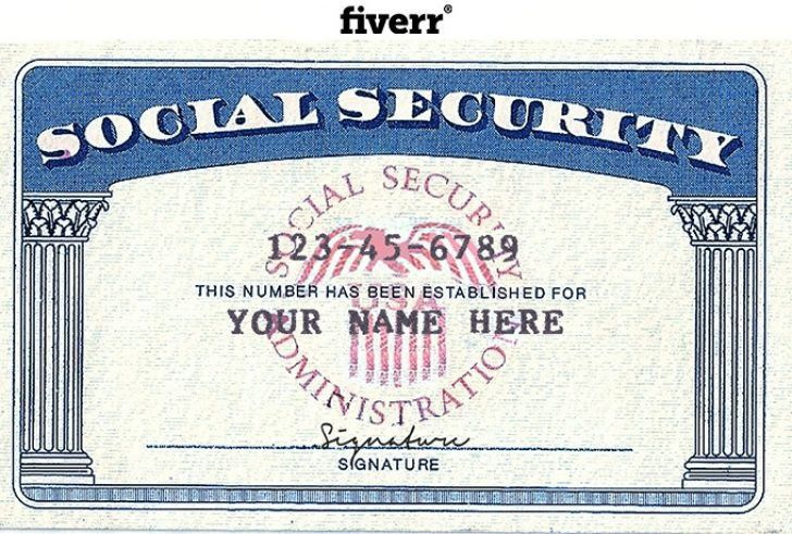 Blank Social Security Card Template Download Certificate intended for Social Security Card Template Pdf