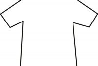 Blank T-Shirt Template | Shirt Template, Word Shirts, Tshirt for Blank Tshirt Template Pdf