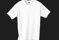 Blank T-Shirt Template White Psd | Shirt Template, Shirt intended for Blank T Shirt Design Template Psd