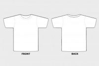 Blank Tshirt Template Printable In Hd | T Shirt Design in Blank Tshirt Template Pdf