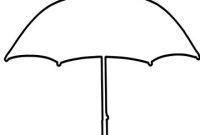 Blank Umbrella Raindrops Template – Clipart Best in Blank Umbrella Template