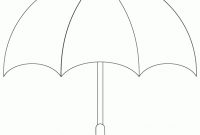 Blank Umbrella Template (2 In 2020 | Umbrella, Umbrella for Blank Umbrella Template