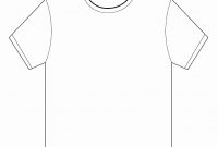 Blank White Tee Shirt Template Lovely Plain White T Shirt intended for Blank Tshirt Template Printable