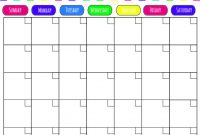 Blank+Month+At+A+Glance+Printable+Calendar | Calendar in Month At A Glance Blank Calendar Template