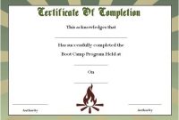 Boot Camp Certificate Template (10 regarding Boot Camp Certificate Template