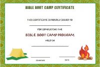 Boot Camp Certificate Template (7 | Certificate Templates regarding Boot Camp Certificate Template