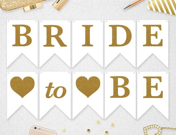 Bride To Be Banner Bride To Be Bridal Shower Banner Bride inside Bridal Shower Banner Template