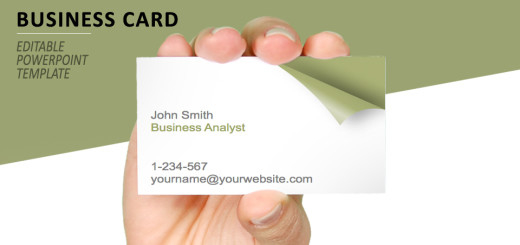 Business Card - Free Templates throughout Business Card Powerpoint Templates Free