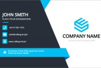 Business Card Template Free Vector – Personalized Design in Call Card Templates