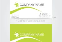 Business Card Template Illustrator for Adobe Illustrator Business Card Template