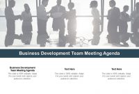 Business Development Team Meeting Agenda Ppt Powerpoint within Business Development Meeting Agenda Template