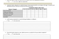 Business Impact Analysis Sample Template Free Download in Business Process Questionnaire Template