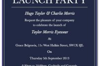 Business Launch Invitation Templates Free | Vincegray2014 for Business Launch Invitation Templates Free