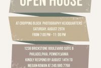 Business Open House Invitation Wording Awesome Business Open throughout Business Open House Invitation Templates Free
